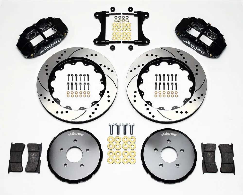 2007 - 2013 Infiniti, Nissan Forged Narrow Superlite 6R Big Brake Front Brake Kit (Hat) - 140-11584 product image