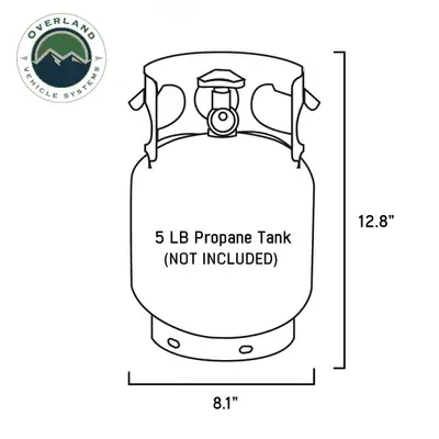 Overland Vehicle Systems Organize With Overland Vehicle Systems Wax Canvas Propane Cover Overland Vehicle Systems