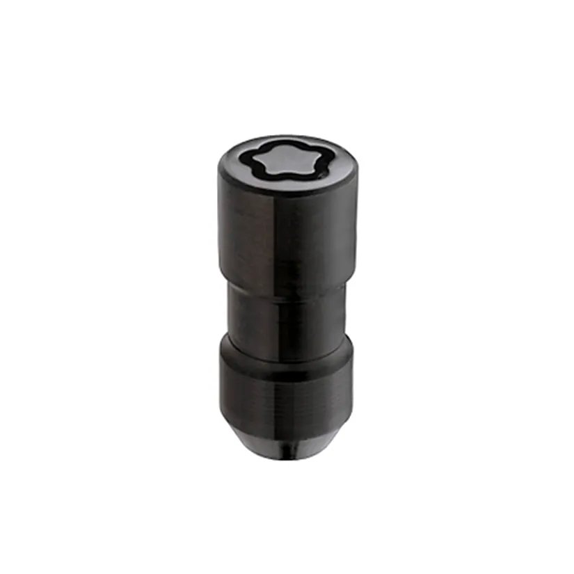 Wheel Lock Set M14x1.5 Nut Cone Seat Dual 21mm & 22mm Hex 1.965 in Oal Black product image