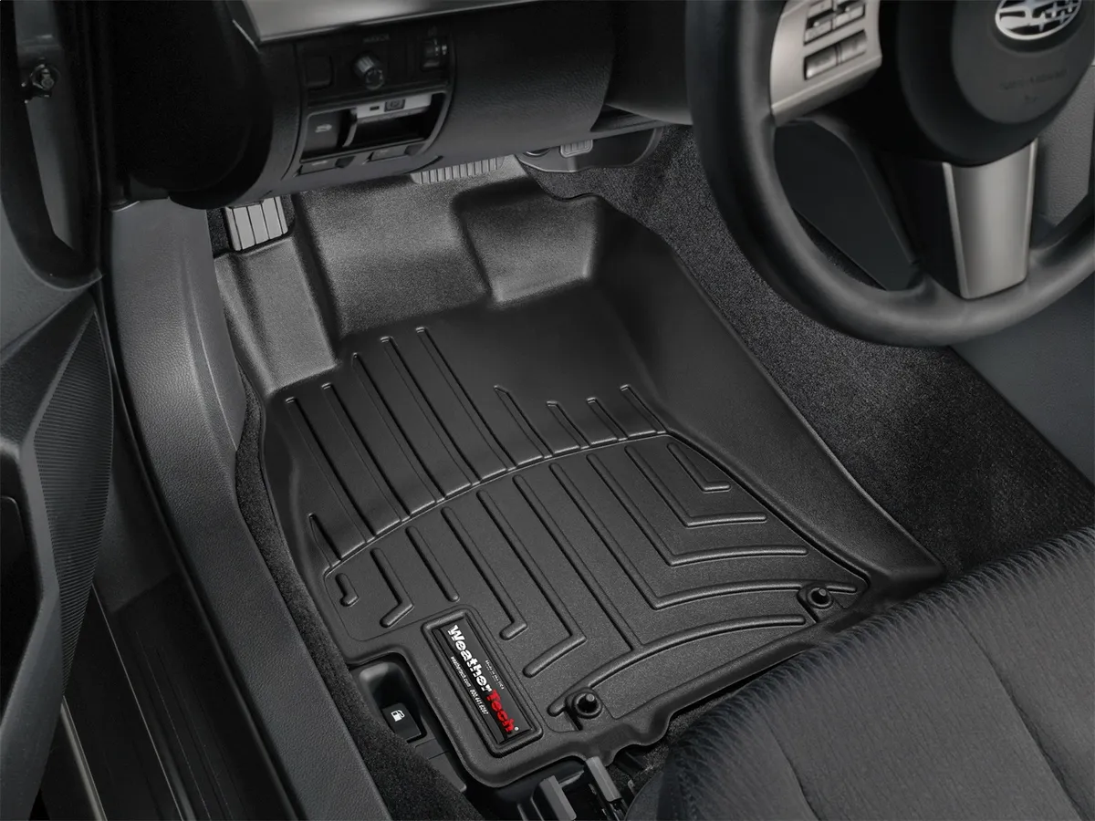 2010 + Subaru Legacy Black Front FloorLiner / 2010 + Subaru Outback Black Front FloorLiner product image