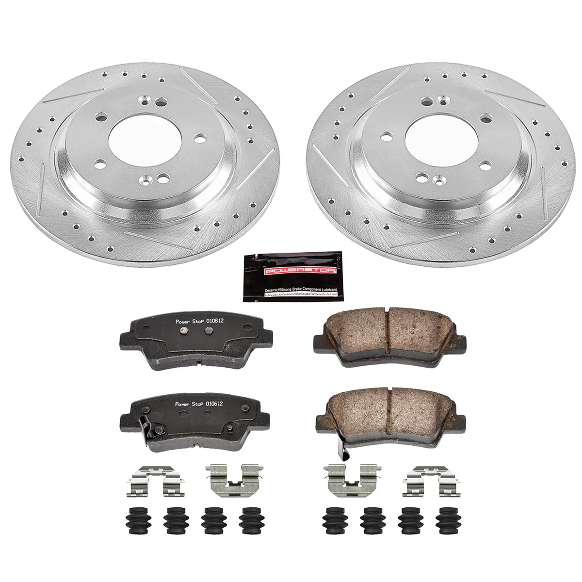 Z23 Evolution Brake Kit Rear 2018 Hyundai Elantra gt 2017 Hyundai Ioniq 2016-2018 Hyundai Sonata 201 product image