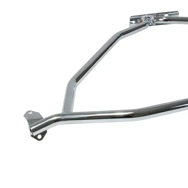 Ford Mustang Strut Tower Brace Powder Coated Chrome Finish 86-93 product image