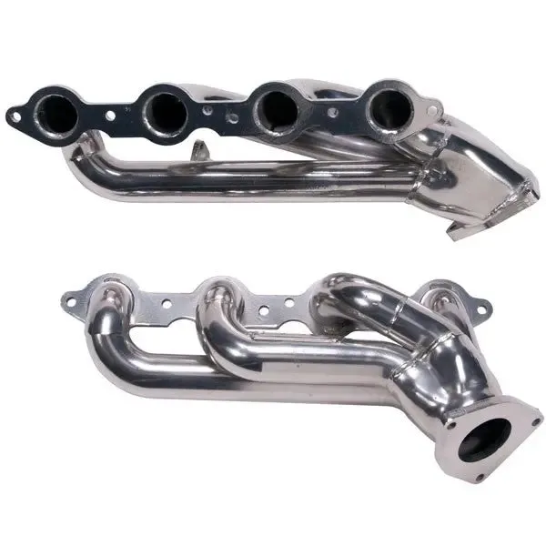 Chevrolet GM Truck SUV 6.0 1-3/4 Shorty Exhaust Headers Polished Silver Ceramic 99-13 product image