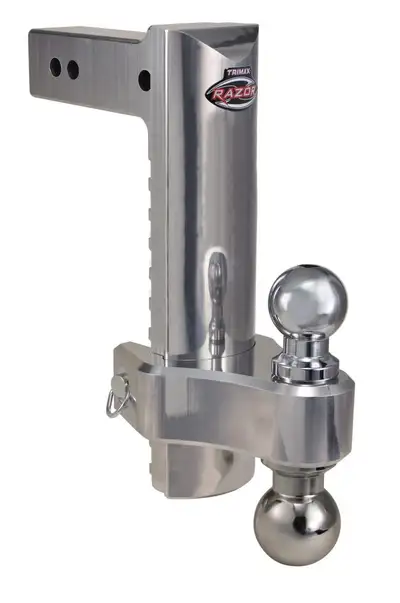 Trimax Trimax Razor 12in Drop/Rise Aluminum (Comes With Hitch Balls)