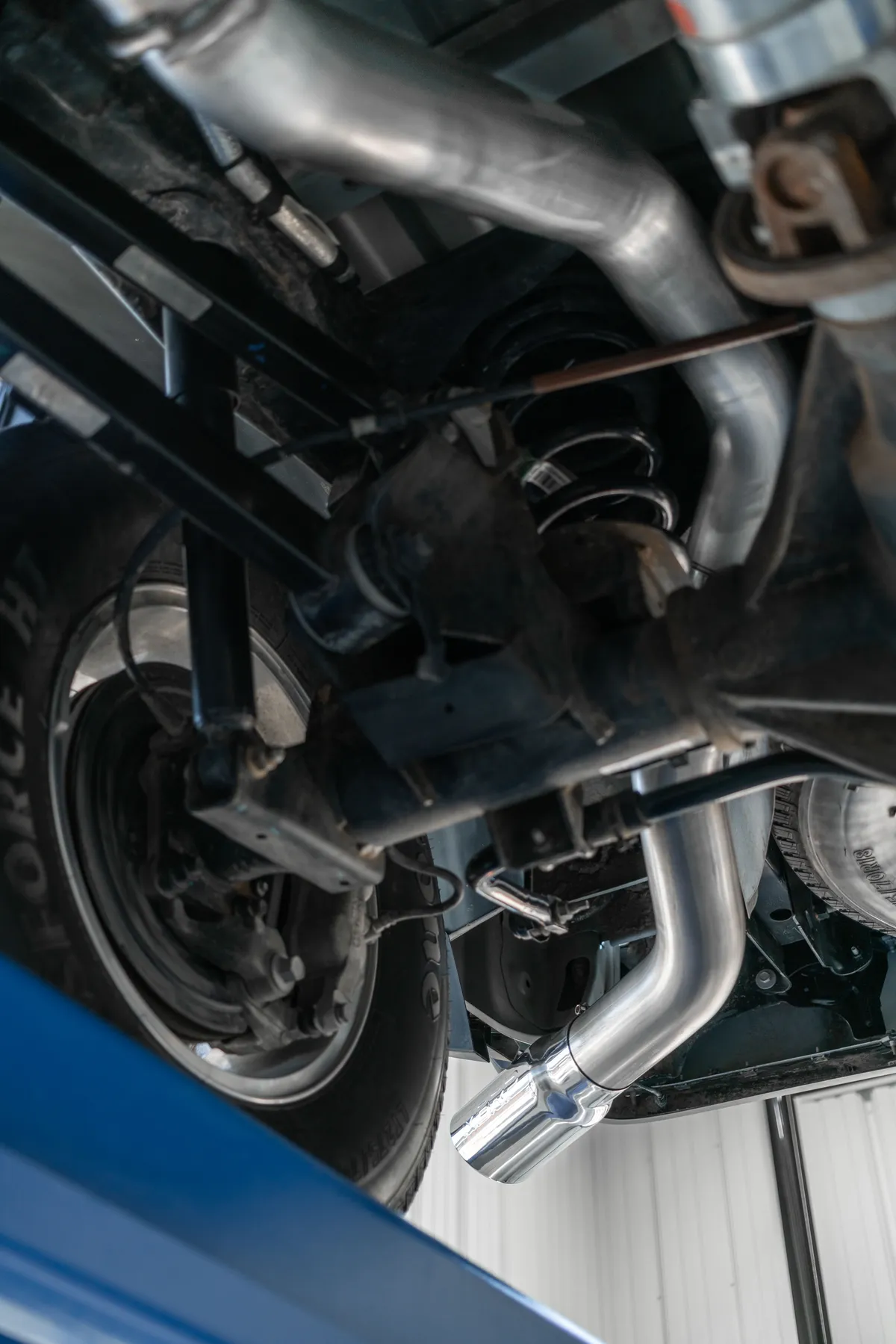 14-Up Ram 2500/3500 Armor Lite, Aluminized Steel 4 Inch Cat Back Single Side Exit Exhaust System MBRP product image