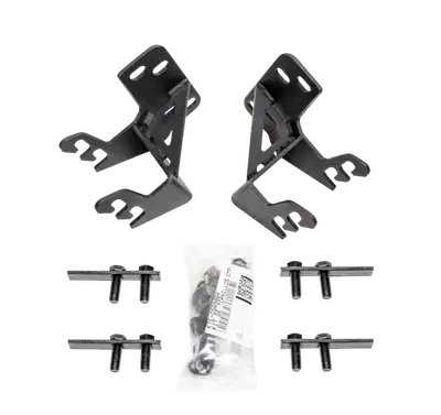 Go Rhino 1116 F250/F350 Super Duty Rc3 lr Skid Plate Bull Bar W/Mnting Brkts Light Bar Kit Txtd Black