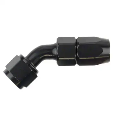 SpeedFx -8an x 45 Blk Hose End
