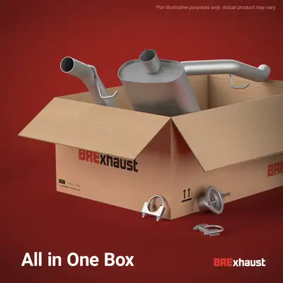 BRExhaust BRExhaust 2015-2017 Hyundai Sonata 2.4L Direct-Fit Exhaust System Kit 106-0940