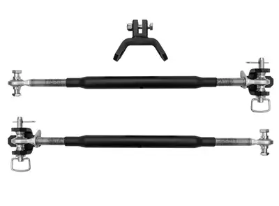 BulletProof Hitches BulletProof Frame-Mounted Hitch Stabilizer Bars STABILIZERBARS