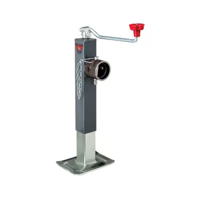 Draw-Tite Trailer Jack Swivel Mount Square Tube Top Wind; 8000 Lbs Support; w Mount