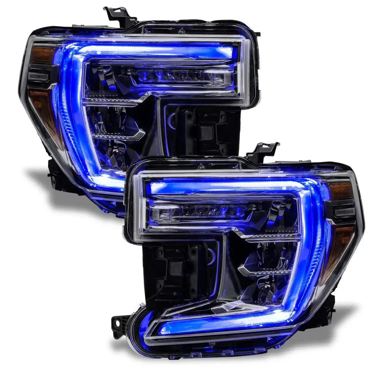 Oracle Lighting 2019-2022 Gmc Sierra 1500 Colorshift Rgb+w Headlight DRL Upgrade Kit product image
