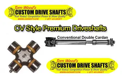 Clayton Off Road Jeep Cherokee XJ - Rear 1310 CV Driveshaft - SYE