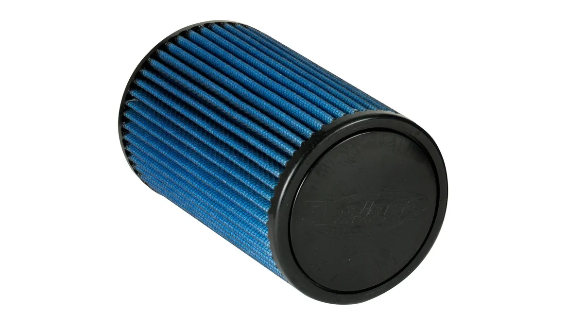 Pro 5 Air Filter; Round; 3.5 in. Flange; 5 in. Base; 4.75 in. Top; H-8 in.; Black; Fits PN[15846150/15958C3/25857C/25957C]; product image