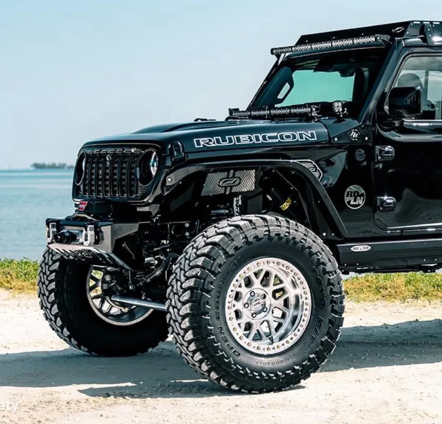 Front Inner Fenders Aluminum for Jeep JL / JLU / JT Gladiator product image