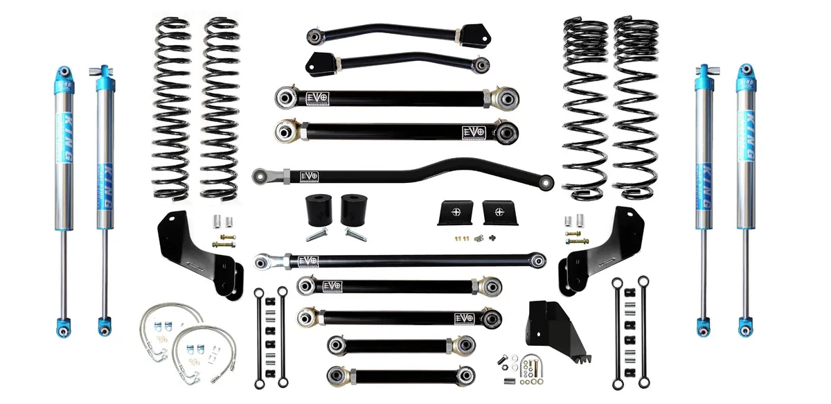 Evo Manufacturing Enforcer Overland 4.5in Lift Stage 4 Plus w/EVO Spec 2.5 King Shocks - JT product image