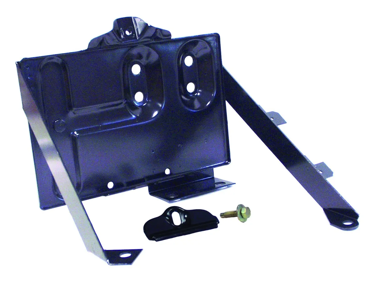 1976-1983 CJ-5 CJ Black; Includes: Battery Tray Clamp and Bolt 1976-1986 CJ-7 CJ Black; Includes: Battery Tray Clamp and Bolt 1981-1986 CJ-8 CJ Black; Includes: Battery Tray Clamp and Bolt product image