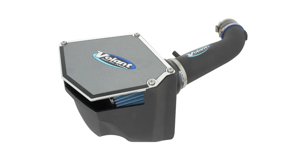 Cold Air Intake Kit; Incl. Closed Filter Box/Air Duct/PowerCore® Filter/Connectors/Clamps; product image