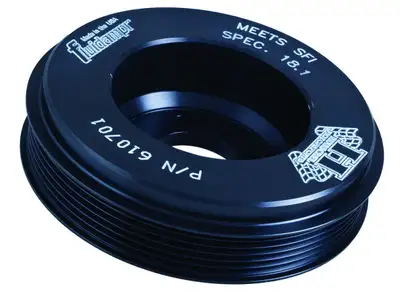 Fluidampr Fluidampr - 610701 - Harmonic Balancer - Fluidampr - Mitsubishi - 2003-2006 2.0L 4G63T Evo 8/9 - Each