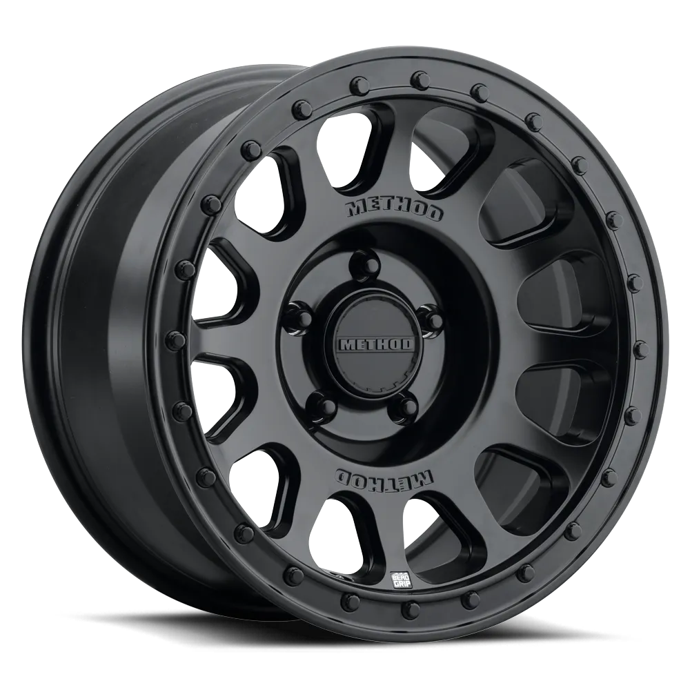 Method Race Wheels MR709 HD Bead Grip 18x9 12mm Offset 6x135 87mm Centerbore Matte Black