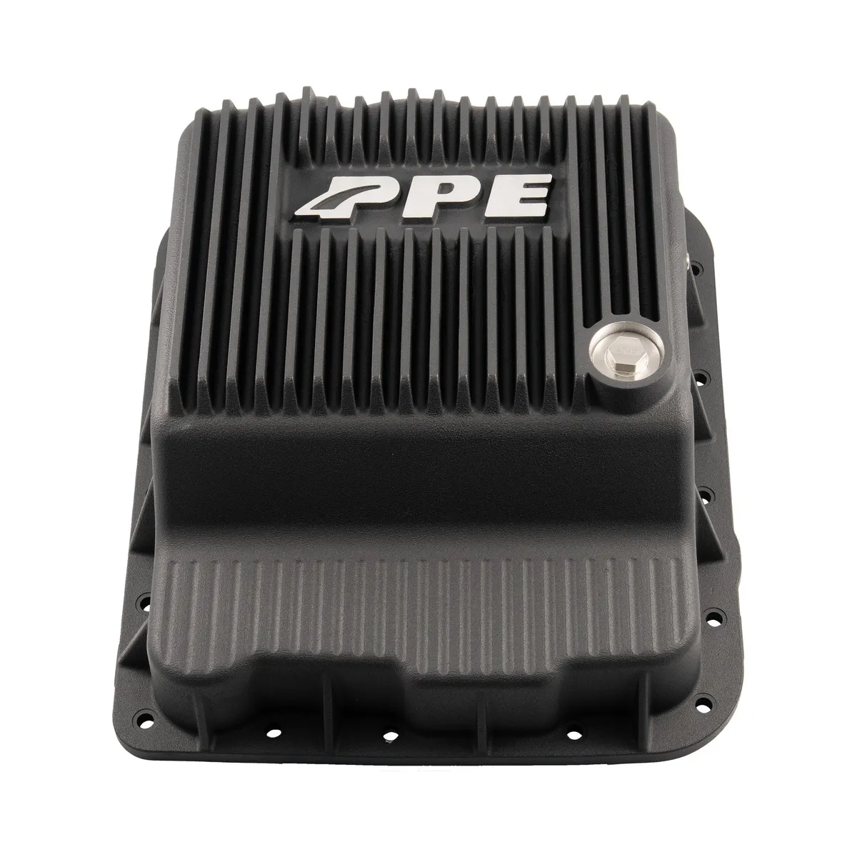 700R4 4L60 4L60E 4L65 4L70E 4L75E Deep Transmission Pan 1982 and Later GM - Black Pacific Performance Engineering product image