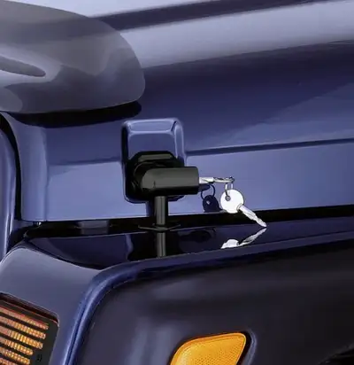 Steinjager Steinjäger Exterior Accessories Wrangler LJ 2004-2006 Hood Flutter Linkage Locking