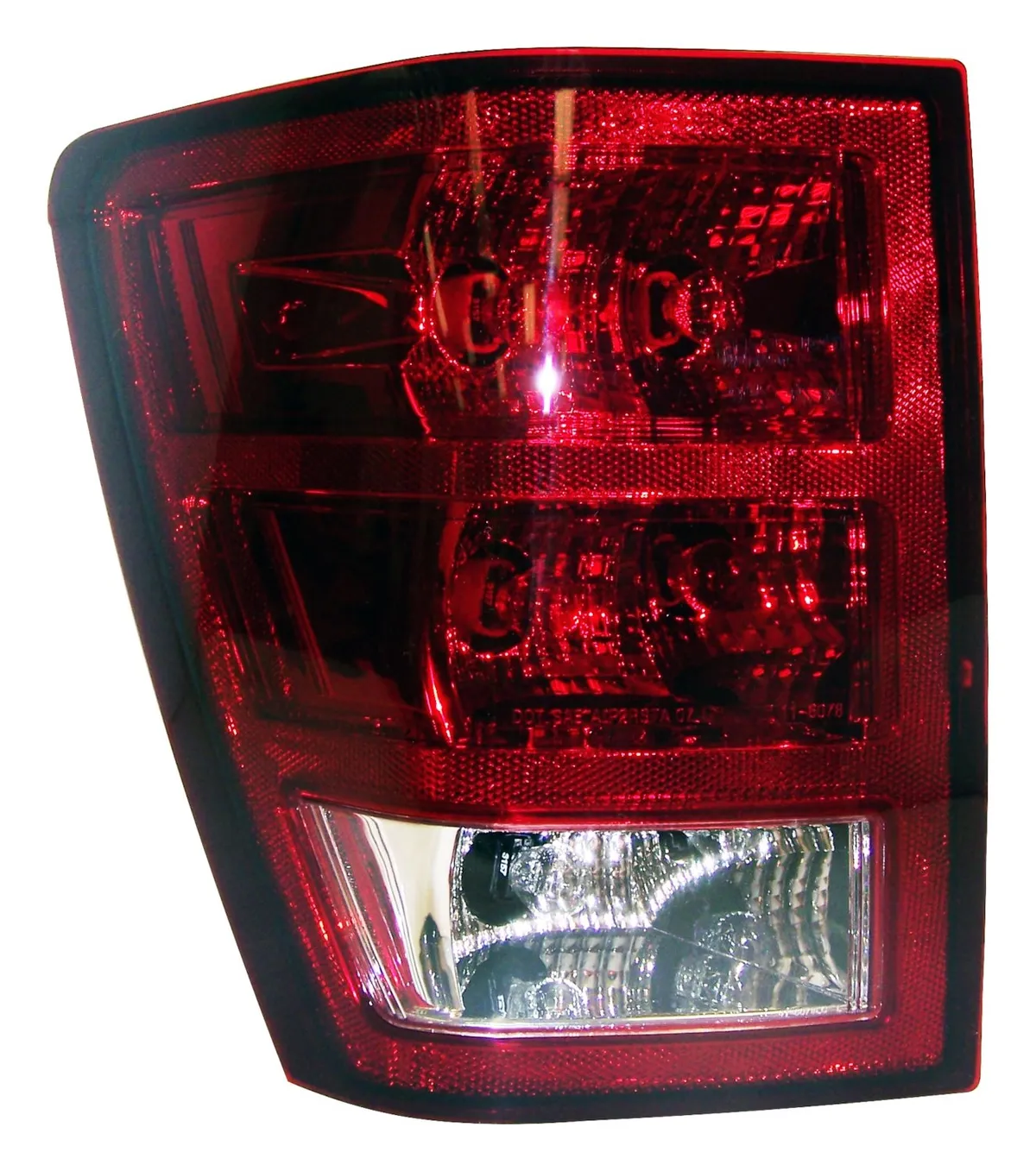 Crown Automotive Jeep Replacement 55156615AE Left Tail Lamp for 2005-2006 WK Grand Cherokee, Includes Bulbs & Harness product image