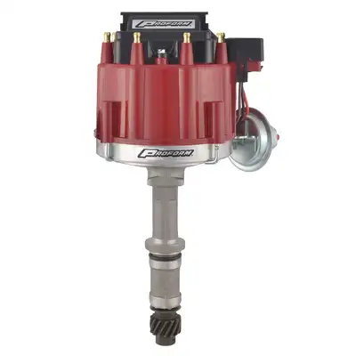 Proform HEI Distributor Street/Strip Built-In Coil Red Cap Fits Buick V8 Engines Proform
