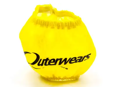 Outerwears 3in Breather Pre-Filter Yellow