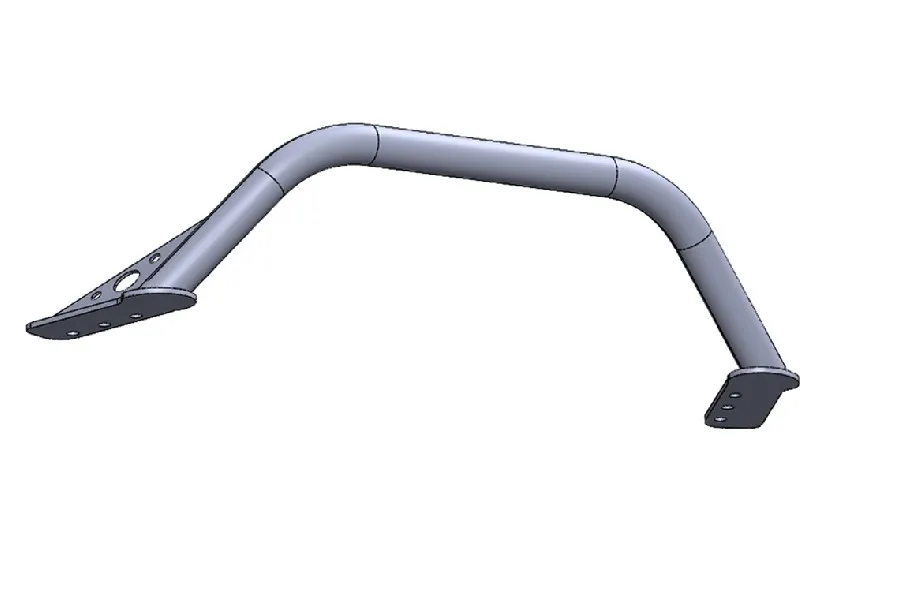 07c Wrangler/20c Gladiator Universal Front Bumper Hoop Raw product image