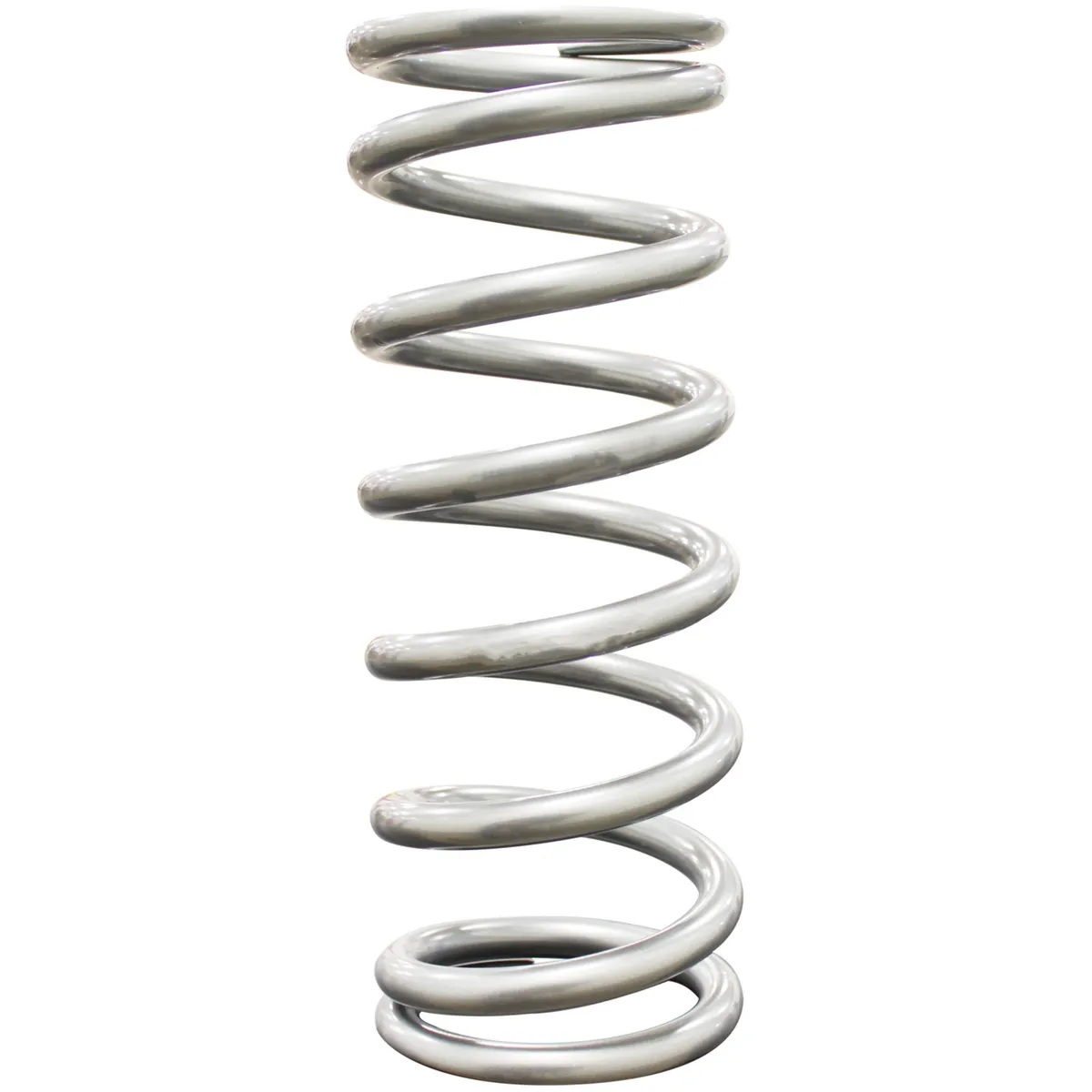 QA1 9HT300 Spring, Cr-Si High Travel 2-1/2 Id 9 X 300 Lbs/In. Silver Pwdr Coat product image