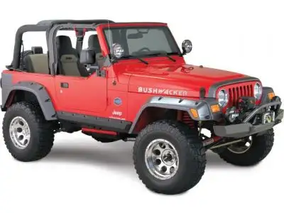 Bushwacker Bushwacker 4.75in Pocket Style Fender Flares - TJ/LJ