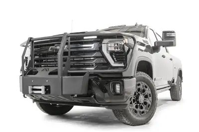 Fab Fours 24c Silverado 2500/3500 Winch Mount With Full Guard