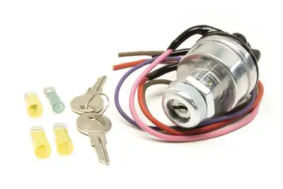 Painless Wiring Weatherproof Universal Keyed Ignition Switch; Fits 3/4 in. Hole;