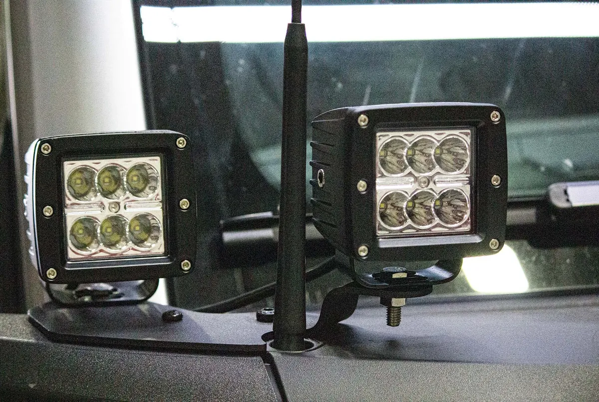 Fishbone Offroad Cowl Pod Light Bracket Set for 2022 & Up Ford Bronco FB21350 product image