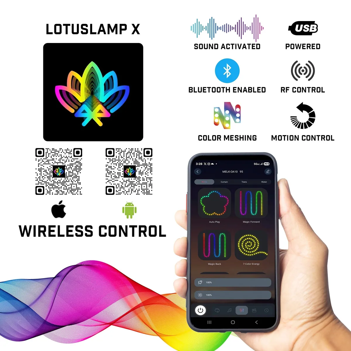 ORACLE Lighting 2018-2023 Jeep Wrangler JL/Gladiator JT Dynamic ColorSHIFT LED Interior Dash Board Kit product image