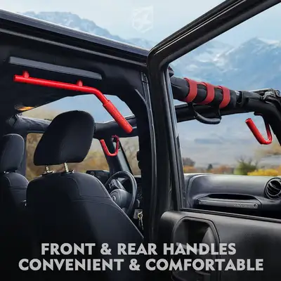 Xprite Jeep JK/JKU Roll Bar Grab Handles