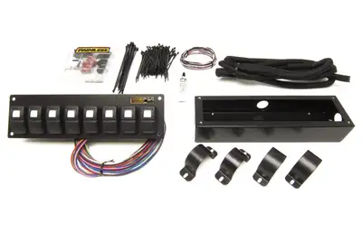 Painless Wiring Trail Rocker 8-Switch Panel; Roll Bar Mount;