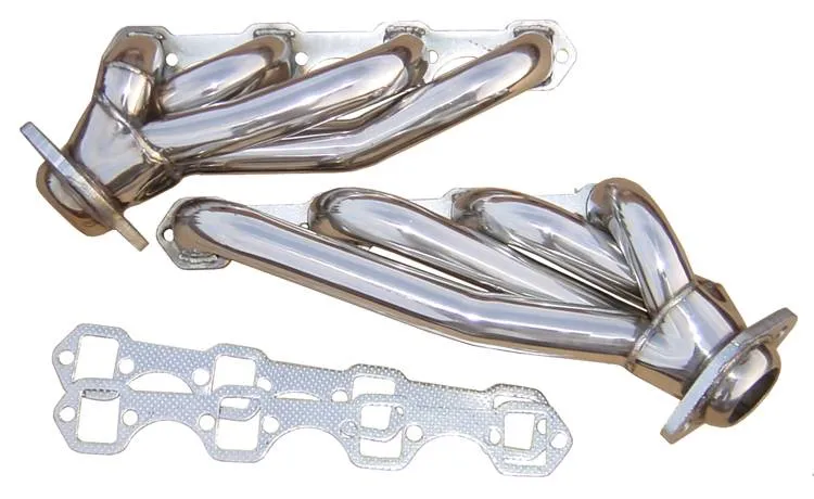 Shorty Exhaust Header 79-93 Ford Mustang 50 Hardware/Gaskets Incl Polished 304 Stainless Steel Pypes Exhaust product image