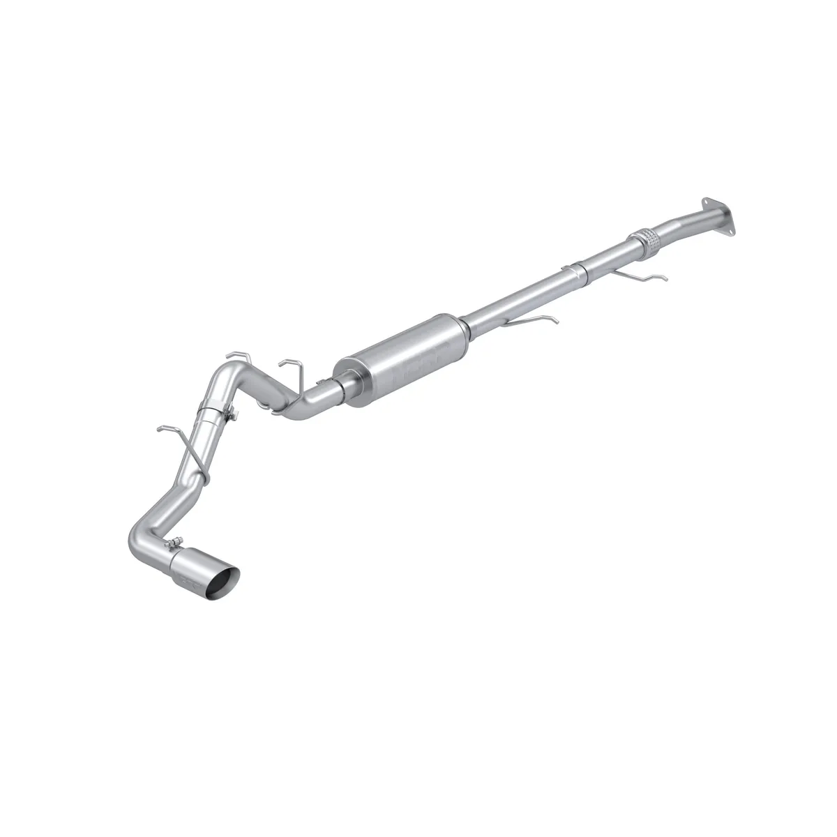 2023-Up Chevrolet/GMC Colorado/Canyon 2.7L T304 Stainless Steel 3 Inch Cat-Back Exhaust Single Side Exit with Tip Armor Pro MBRP product image