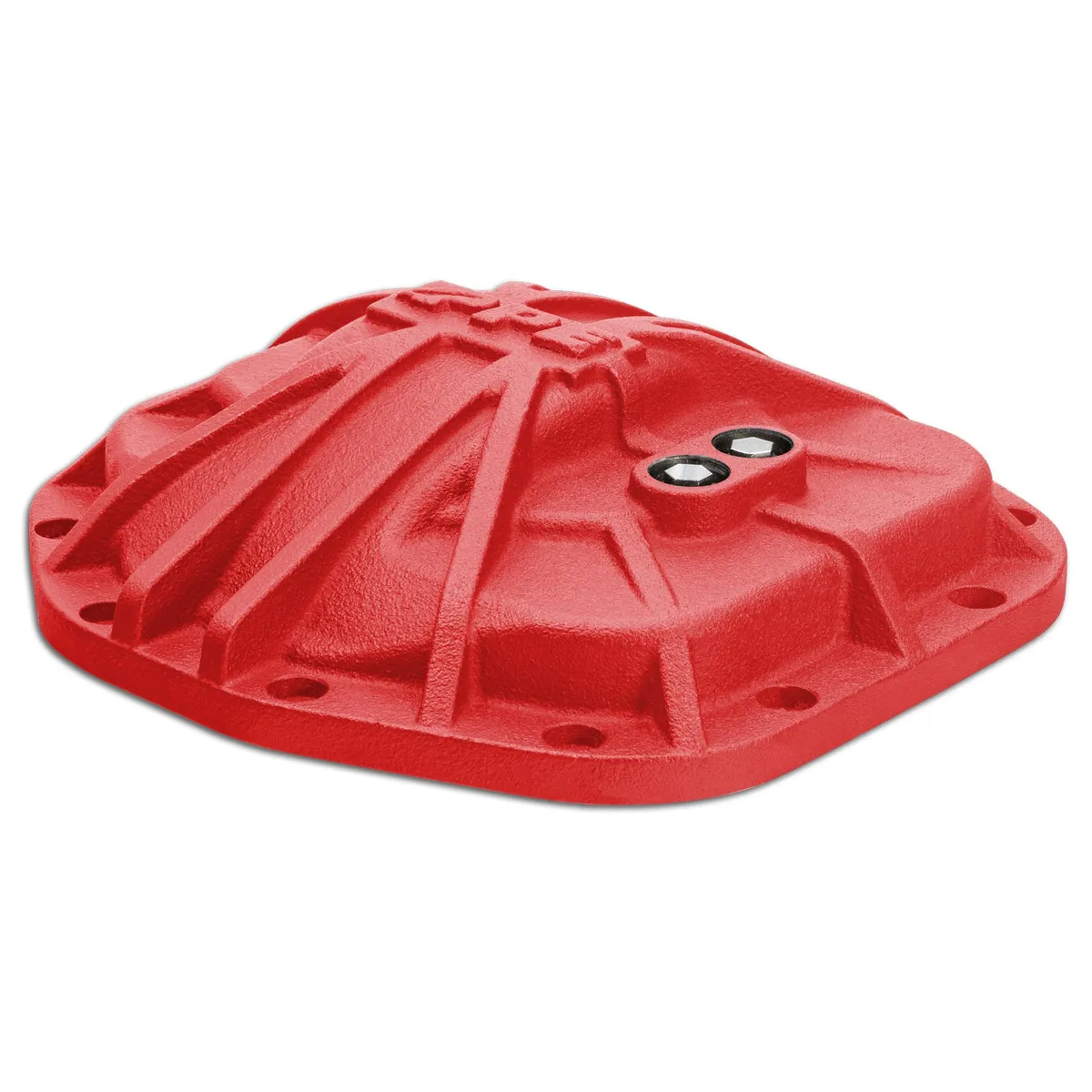 Pacific Performance Engineering 2018-2023 Jeep JL Dana-M200 Heavy-Duty Nodular Iron Rear Differential Cover Red PPE Diesel