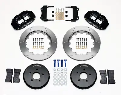 Wilwood Brakes 2003 - 2009 Infiniti, Nissan Forged Narrow Superlite 6R Big Brake Front Brake Kit (Hat) - 140-9192