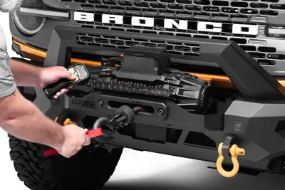Go Rhino Go Rhino XG-W13000KB - RealTruck Traction Recovery 13K Winch - Black
