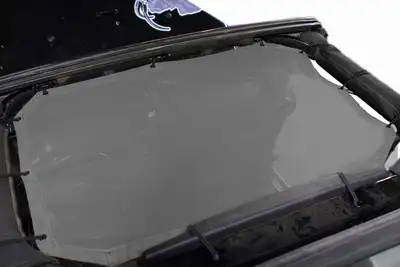 Steinjager Steinjäger Tops and Covers Wrangler JK 2007-2009 Fabric Teddy 2 or 4 Door, Front Seat Only Gray