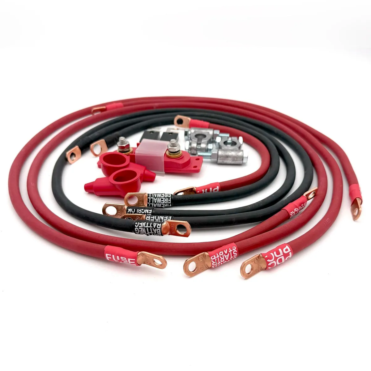 1999-2005 Jeep Grand Cherokee WJ Battery Cable Kit 4.0 Liter 4 Gauge Battery Cable Big7Kits product image