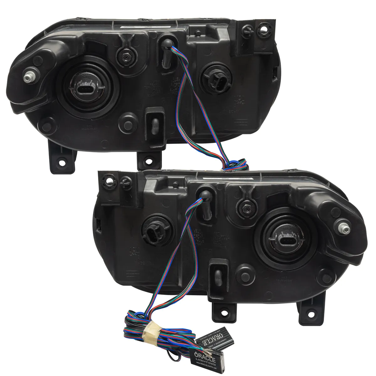 ORACLE Lighting 2008-2014 Dodge Challenger Pre-Assembled Halo Headlights - Non HID - Chrome product image