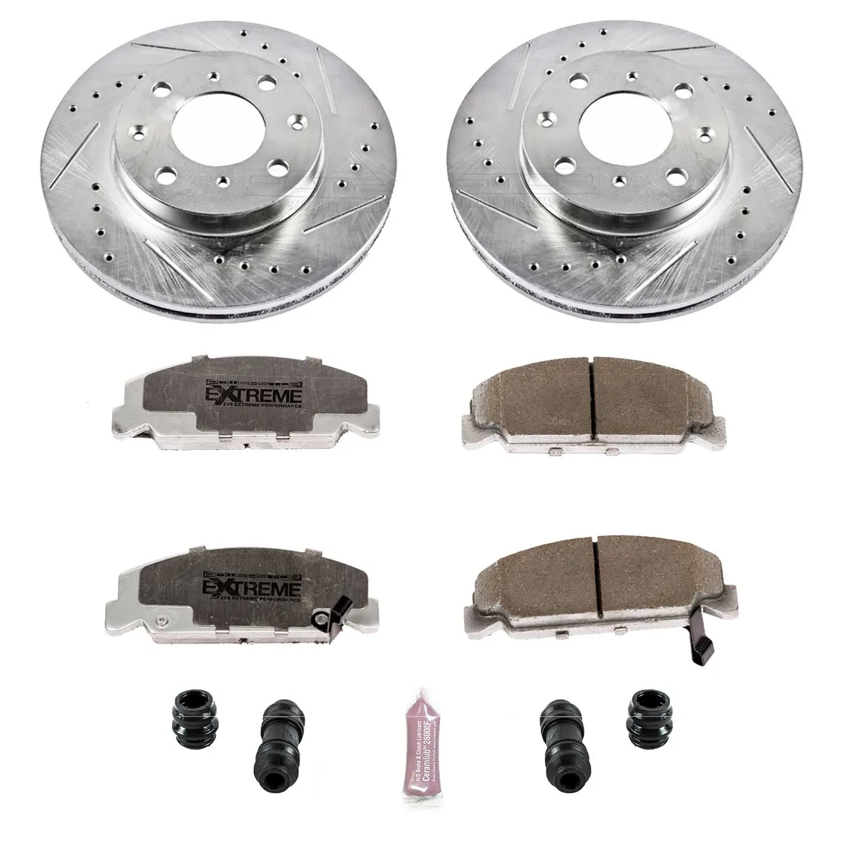 Z26 Street Brake Kit Front 1993-2000 Honda Civic Coupe 1993-1997 Honda Civic Del Sol 1990-2000 Hon product image