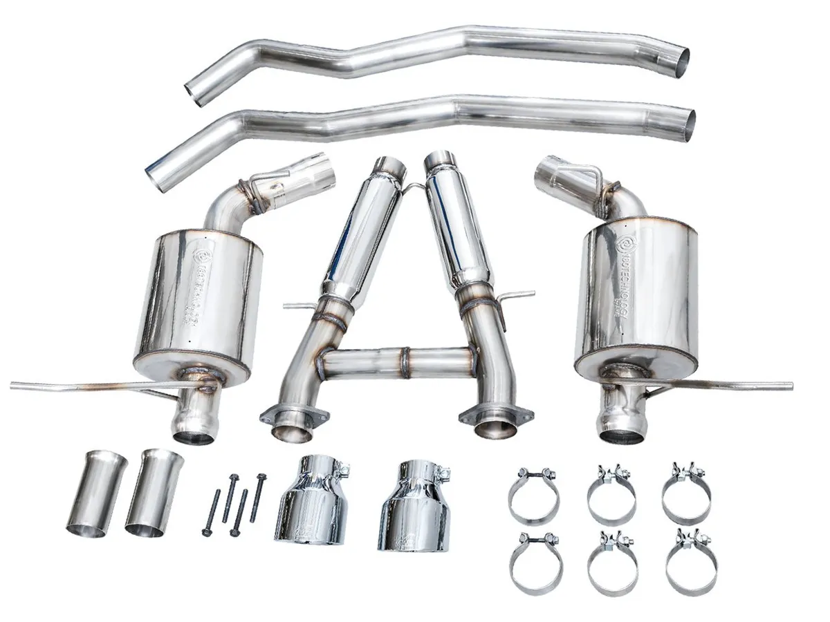 AWE Touring Edition Exhaust for Dodge Durango 6.4 / 6.2 SC - Chrome Silver Tips product image