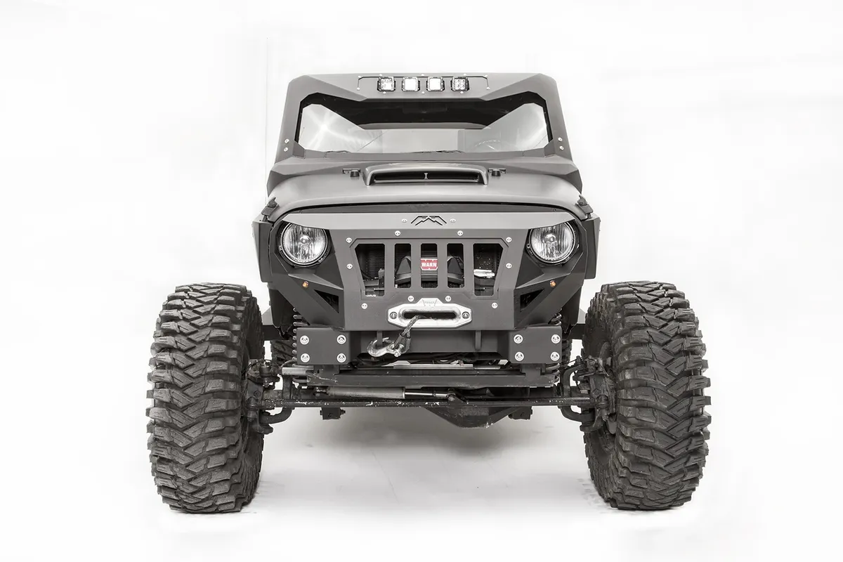 0718 Jeep JK Front Replacement Fender Matte Black product image