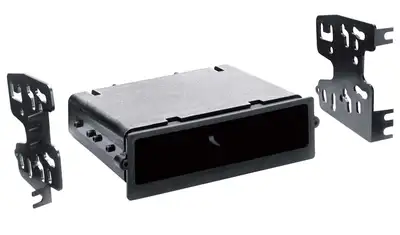 Metra Electronics Turbokits; Radio Installation Kit; Incl. Instructions/Hardware; For Iso Mount W/Pocket; For Double Din or Two Single Din;