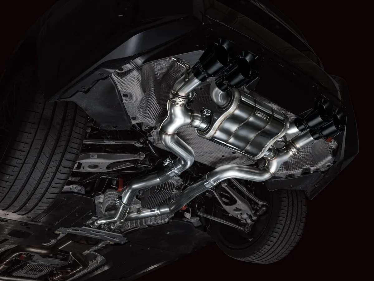 AWE SwitchPath™ Exhaust for BMW G87 M2 - Chrome Silver Tips product image